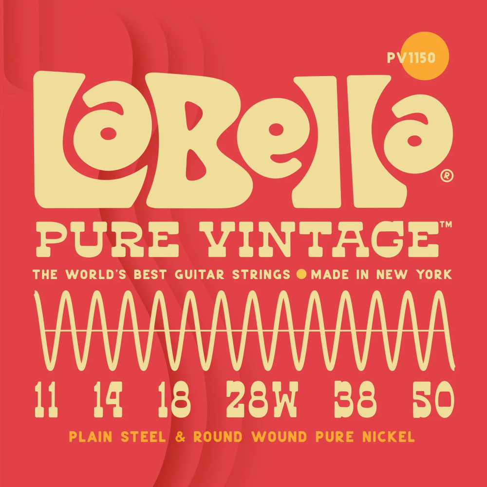 La Bella Pure Vintage E-Gitarren-Saitensatz