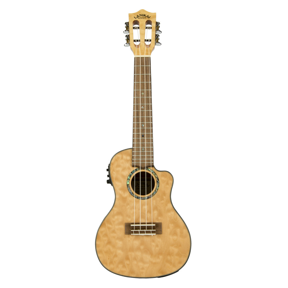 Concert-Ukulele Lanikai Ahorn Qm-nacec