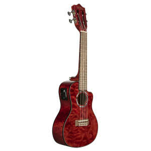Concert-Ukulele Lanikai Ahorn Qm-rdcec