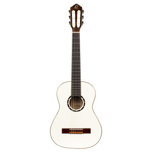 1/2-Gitarre Ortega R121 Fichte, Weiß