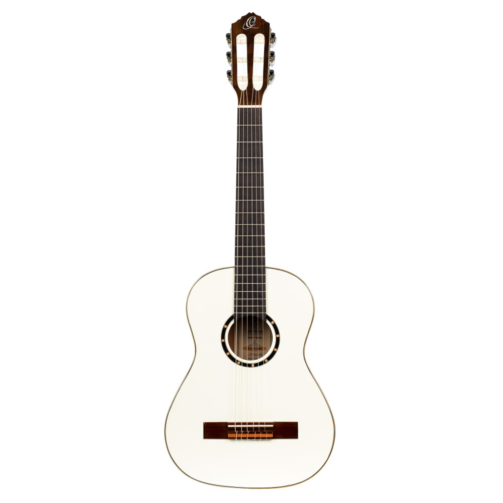 1/2-Gitarre Ortega R121 Fichte, Weiß