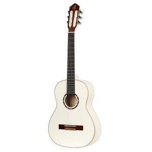 3/4-Gitarre Ortega R121 Fichte, Weiß