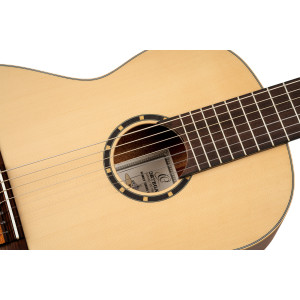 Ortega 7c Gitarre R133-7 Fichte Natur