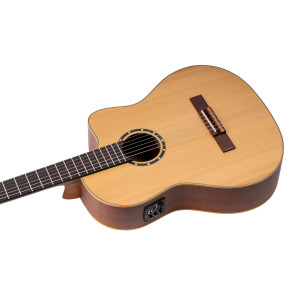 Ortega Gitarre R131 Massive Zeder, Cw Eq