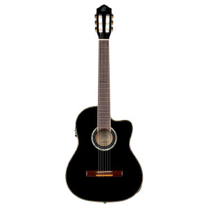 Ortega Gitarre Rce141 Fichte Schwarz