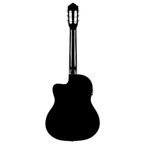 Ortega Gitarre Rce141 Fichte Schwarz
