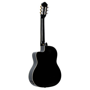 Ortega Gitarre Rce141 Fichte Schwarz