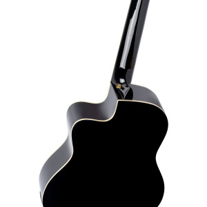Ortega Gitarre Rce141 Fichte Schwarz