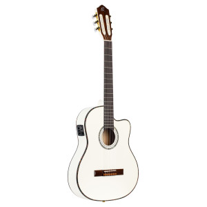 Ortega Rce145 White Spruce Guitar