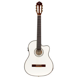 Ortega Rce145 White Spruce Guitar
