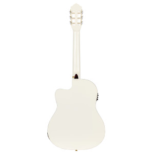 Ortega Rce145 White Spruce Guitar