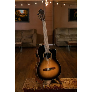 Ortega Gitarre R158 Massive Fichte, Cw Eq