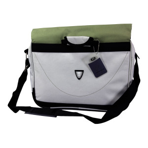 Laptoptasche Grau/Khaki