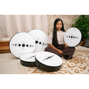 Ritual Drum Sonic Energy 14" Moon Phases