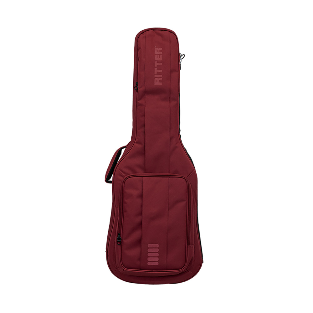 Rote Ritter-Tasche für E-Gitarre