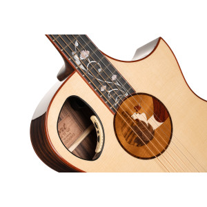 Cort Gitarre Roselyn Redux Natur Hochglanz