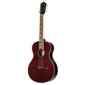Ortega Ranger Parlor Gitarre Bordeaux