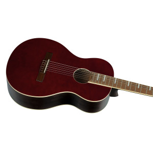 Ortega Ranger Parlor Gitarre Bordeaux