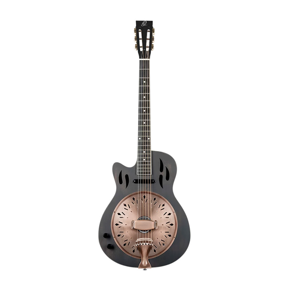 Resonator Ortega Cw Schwarz Satiniert Linkshander