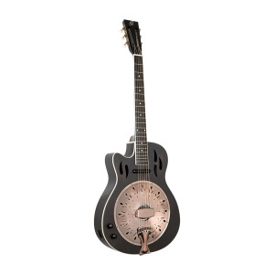 Resonator Ortega Cw Schwarz Satiniert Linkshander