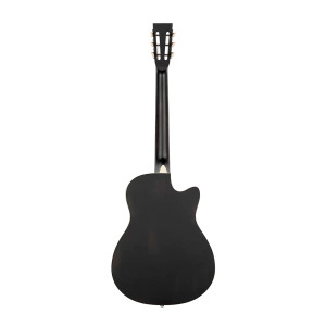 Resonator Ortega Cw Schwarz Satiniert Linkshander