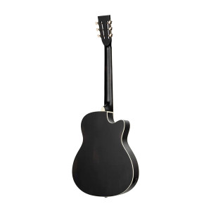 Resonator Ortega Cw Schwarz Satiniert Linkshander
