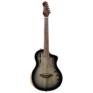 Ortega Tourplayer Gitarre Grau Burst