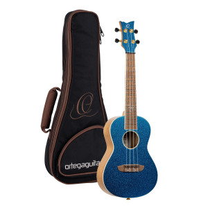 Concert-Ukulele Ortega, Element Blau