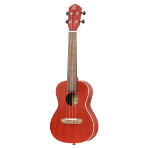 Ukulele Concert Ortega, Okoume, Rot