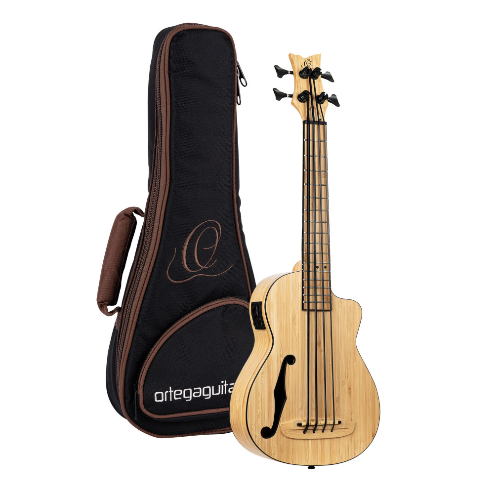 Ukulele bajo Ortega, bambú macizo Eq