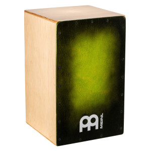 Snarecraft Cajon Green Burst