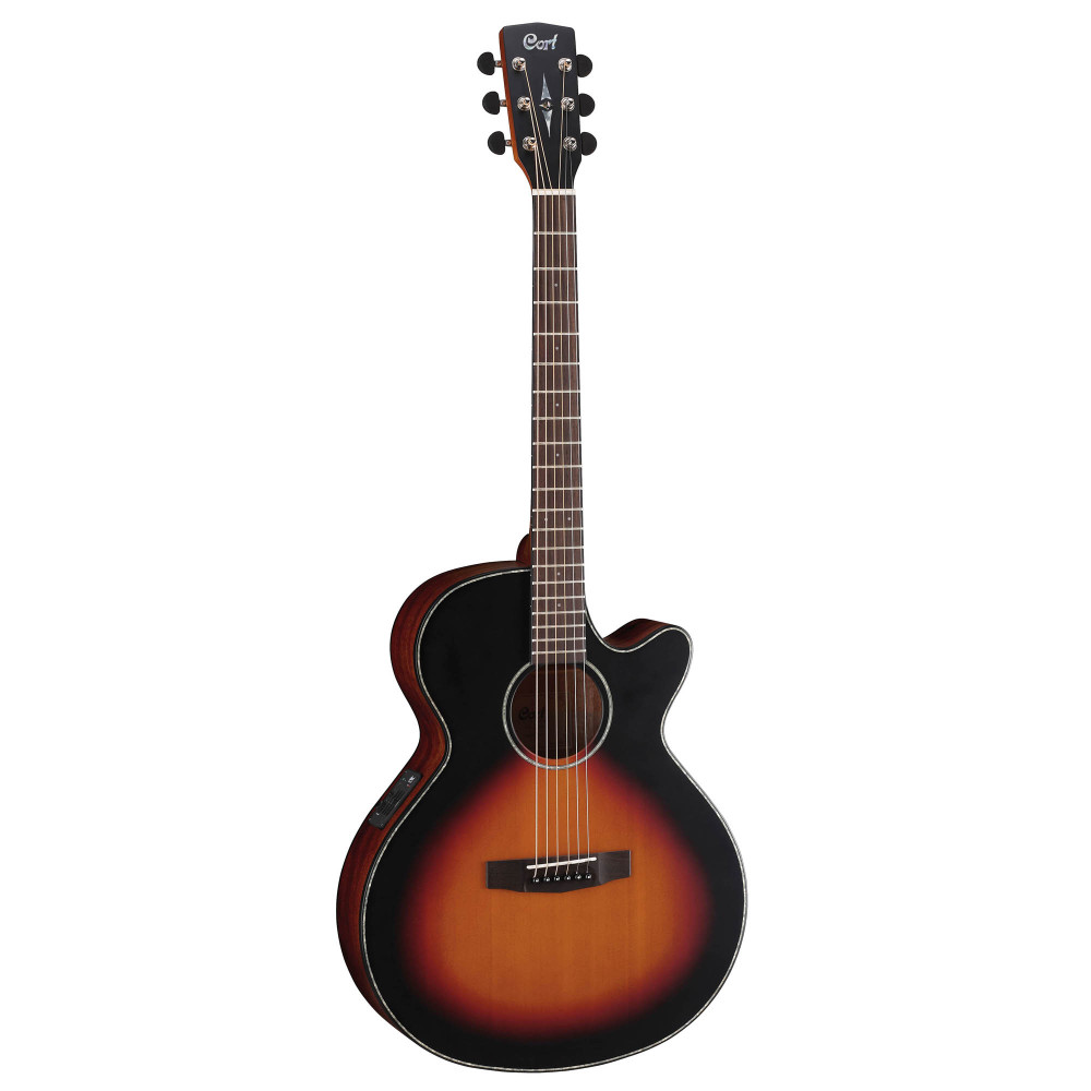 Cort Sfx-e Gitarre Sunburst Satiniert