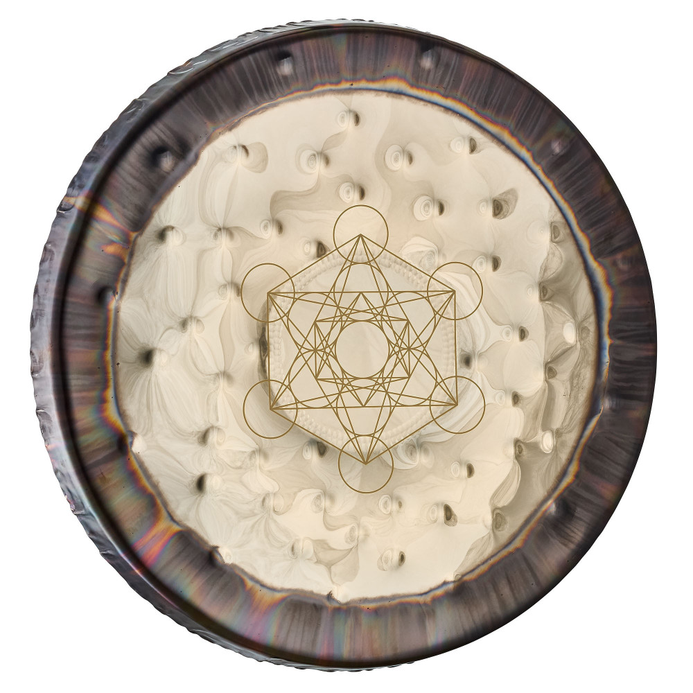 Gong 22'' Sonic Energy Metatron''s Cube