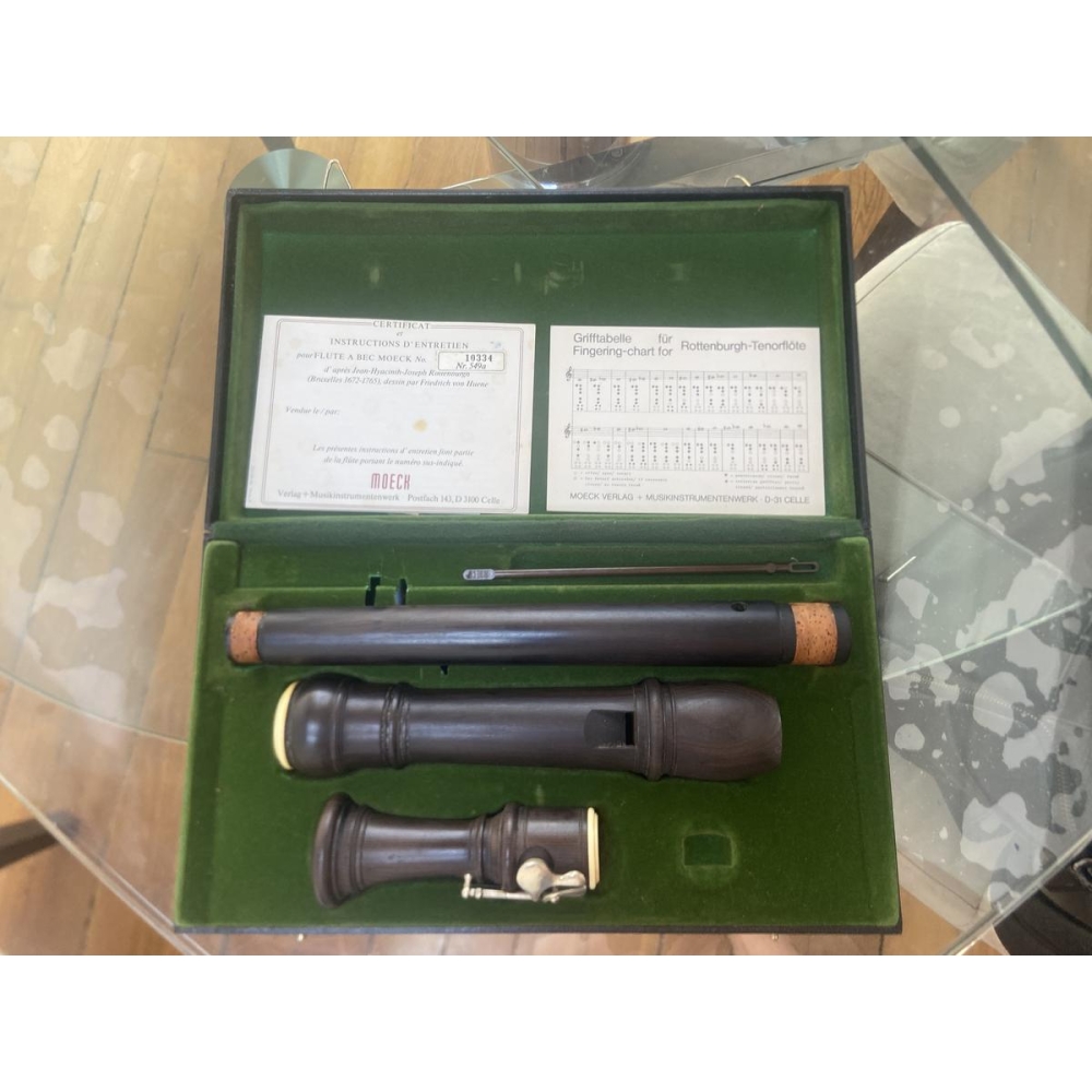 Moeck Rottenburgh – Ebony – Tenor recorder