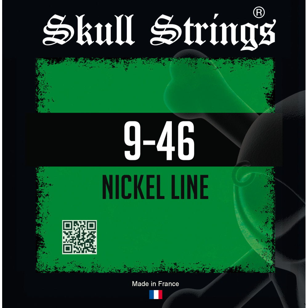 Skull E-Gitarren-Saiten-Set Standard 9-46