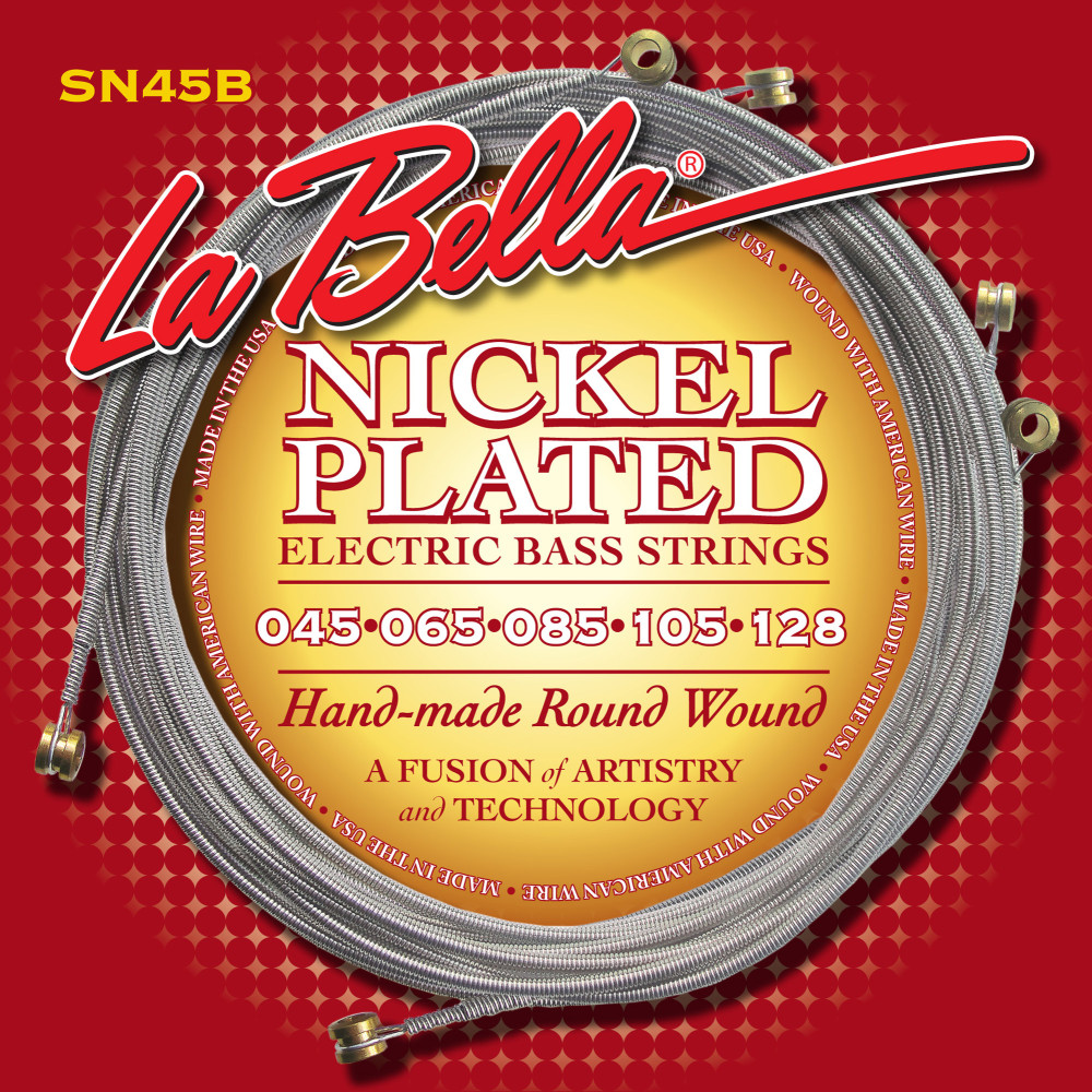 Saitensatz Bass La Bella Nickel Rw 45-128