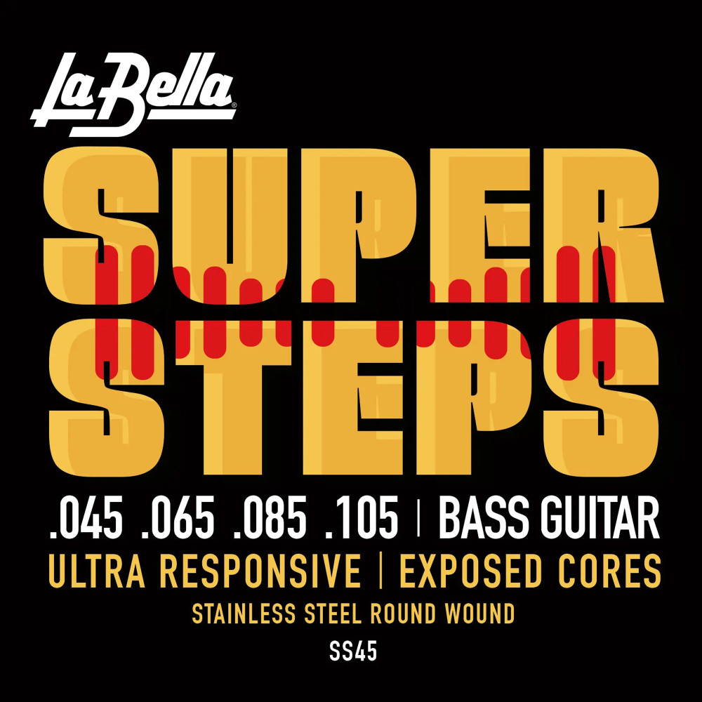 La Bella Super Steps Basssaiten 45-105