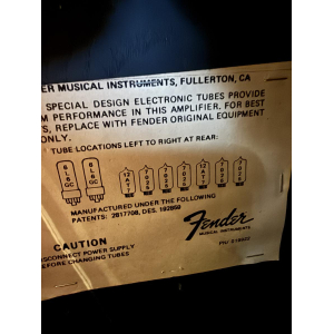 Fender Concerto de 60 vatios de los años 1970