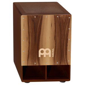 Jumbo Bass Cajon Meinl Walnut Front