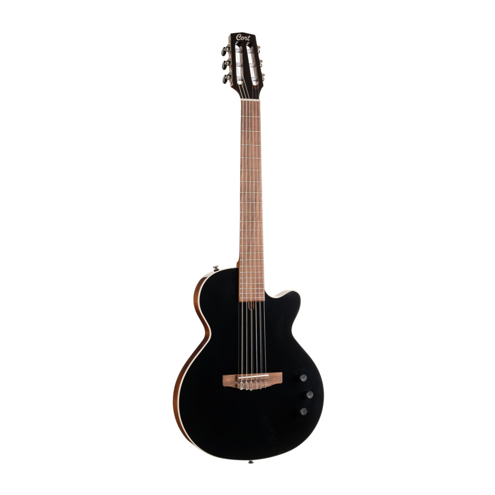 Gitarre Cort Sunset Nylectric Ii Schwarz