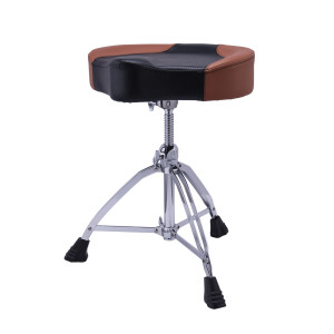 Mapex Schlagzeughocker Pro Moto Sitzfläche Braun