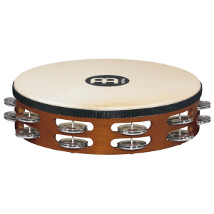 Meinl Holztamburin Mit Brauner Fellbespannung