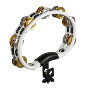 Tamburin Meinl Abs Halbmond Weiß