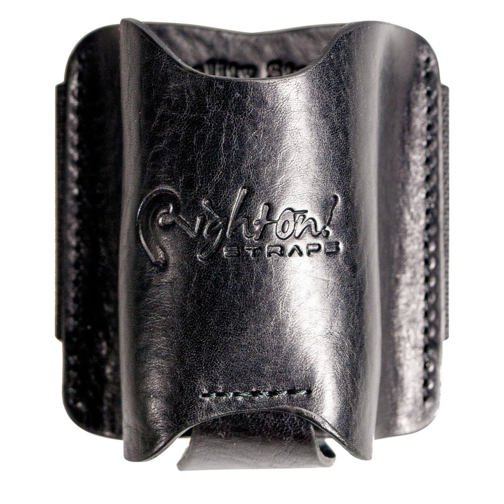 Righton Ledertasche für Sender Schwarz