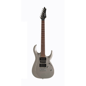 Cort X200 Gitarre Glänzend Grau