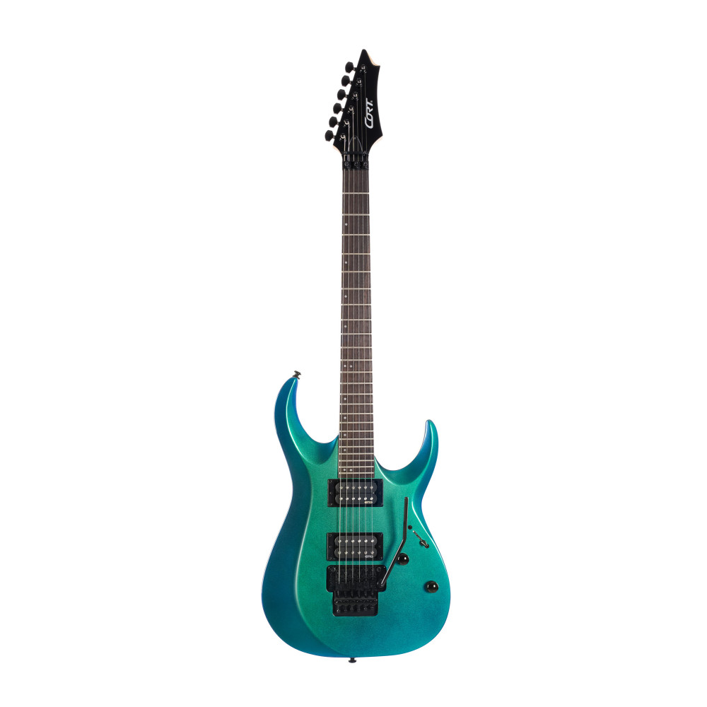 Cort X300 Gitarre Flip Blue