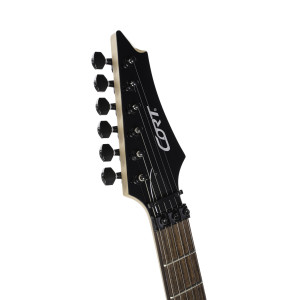 Cort X300 E-Gitarre Flip Purple