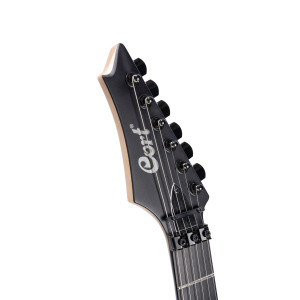 Cort X500 Menace E-Gitarre Schwarz Satiniert