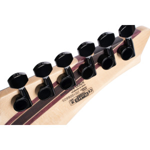 Cort X500 Menace E-Gitarre Schwarz Satiniert