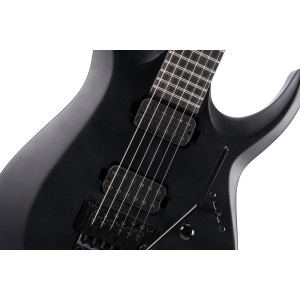 Cort X500 Menace E-Gitarre Schwarz Satiniert